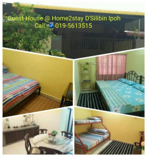 Home2stay Guest House D'Silibin Ipoh